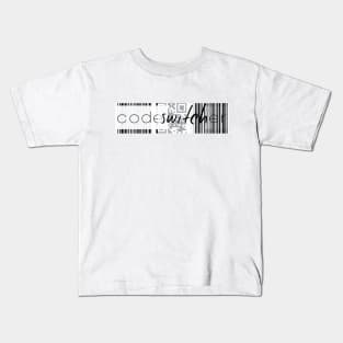 A Bea Kay Thing Called Beloved- "The Codeswitcher" Original White Kids T-Shirt